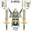medieval Warcraft Strom Guard Featuring Arthas Accessories Scenes Building Blocks Figures Toy for Children Gifts DT8902 DT8904