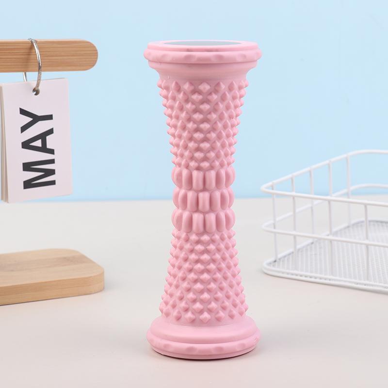 Foot Massager Roller Yoga Massage Ball Plantar Fascia Roller Muscle Relaxation Pain Relief Care Plastic Manual Foot Massager