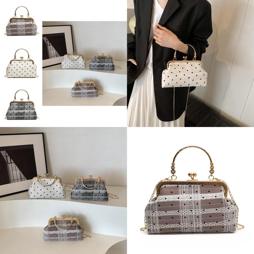 Fashionable Retro Style Womens Pu Leather Handbag Classic Shell Shape Design