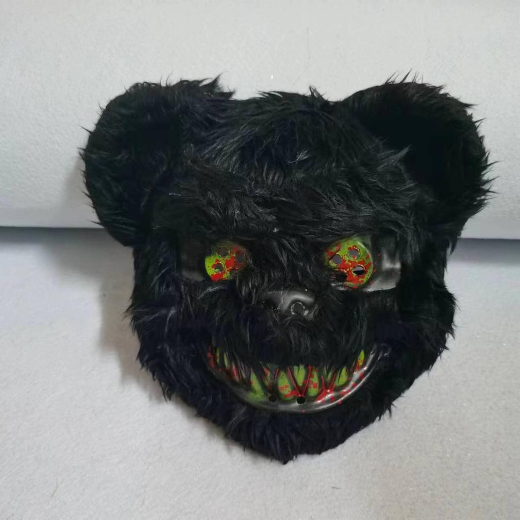 Фаршированная маска медведя, Хэллоуин, выпускной, маски животных