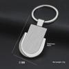 Гравированный металлический модный брелок-подвеска - автомобильный брелок с защитой от потери, идеально подходит для практичных подарков