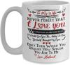 Моей великолепной жене Подарок на Циси, День святого Валентина, Рождество Керамическая кофейная кружка Кружка Жена