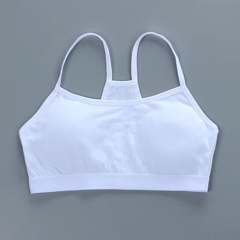Бюстгальтер для девочек, хлопковое нижнее белье для подростков, тренировочный бюстгальтер, комплект для студентов, жилет для полового созревания, бюстгальтеры, бюстгальтеры для детей 8-14 лет