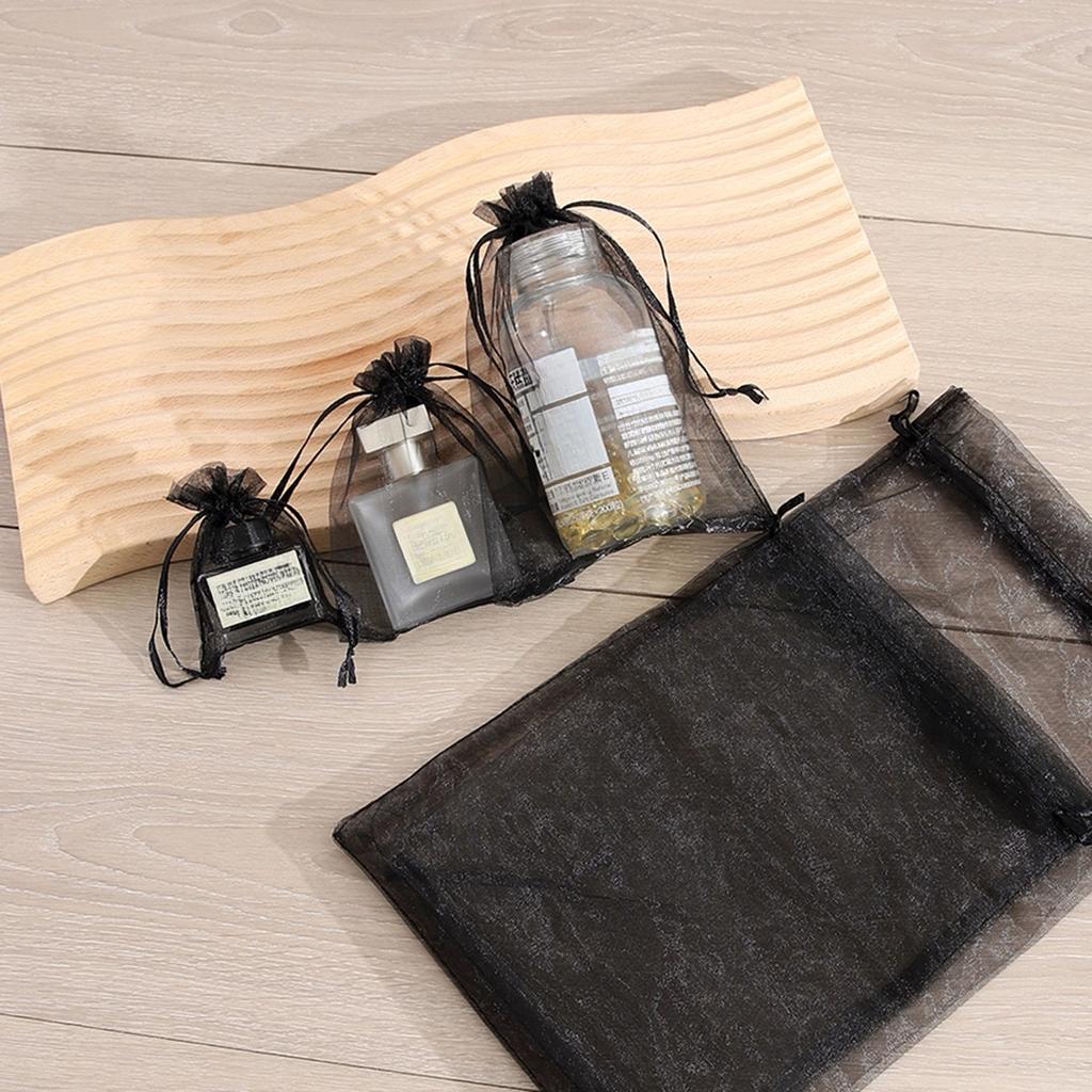 10/100pcs Organza Gift Packaging Bag Multi-color Candy Jewelry Storage Bag Wedding Christmas Party Decoration Gift Pouches