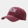 Visors DAD MOM Embroidery Baseball Caps Vintage Baseball Hats Outdoor Sports Distressed Faded Cap