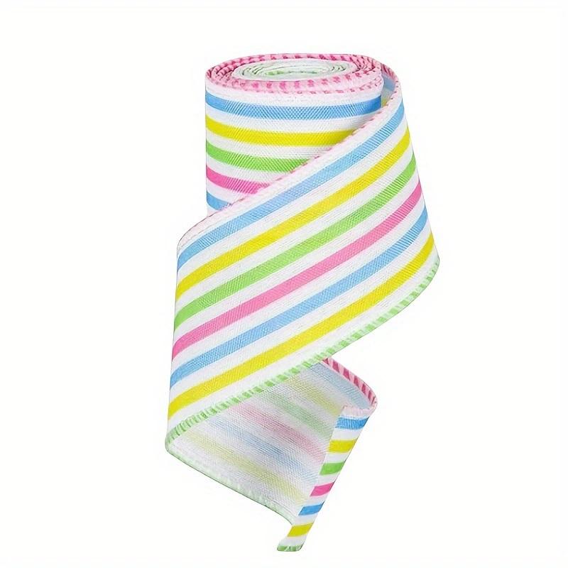 4 рулона ленты для венков и упаковки подарков, пасхальная джутовая лента с проволокой, твил/бобы/яйца/кролик для поделок, декор корзин, изготовление бантов, декор на Пасху