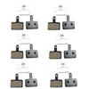 6 Pairs (12pcs) MTB Mountain Bicycle Disc Brake Pads for Shimano B01S M375 M445 M446 Resin Semimetal Cycling Brake Pad