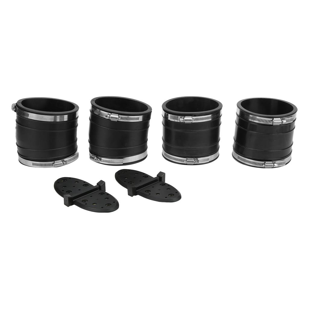 Комплект шлангов-гофр выхлопной системы Y-образный с заслонкой водяной заслонки нижняя верхняя 32‑14358T Замена для двигателей Mercruiser V6 V8