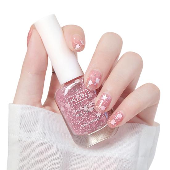 Изысканный лак для ногтей, не вызывающий раздражения, на водной основе, легко окрашивается