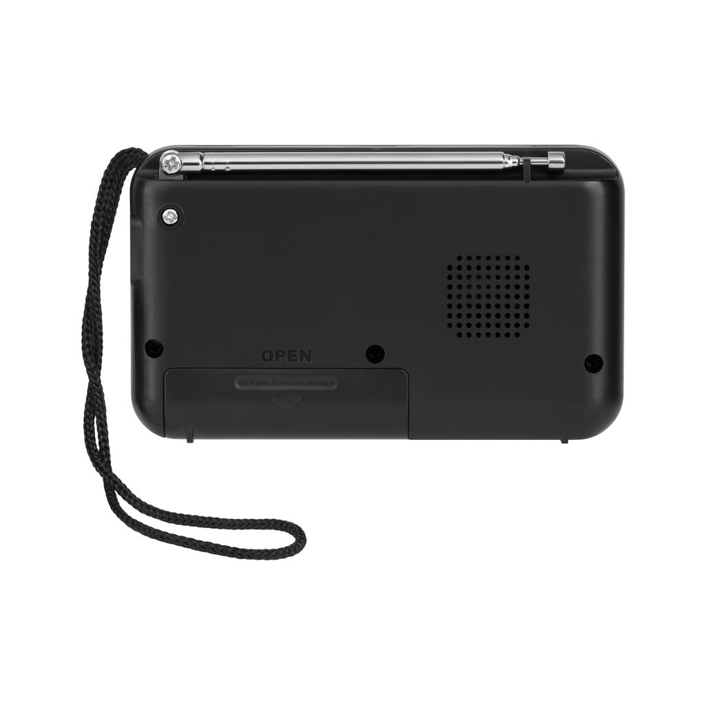 KrugerMatz portable FM AM JACK battery-powered radio