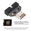 UC-141-TC005 Type-E IDC Socket USB 3.1 Front Panel Header To USB 3.0 20Pin Header Extension Adapter with CH334P Chip