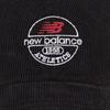 New Balance Кепка Nqj Nbgddfl807 19 Круглый логотип Вельветовая бейсболка