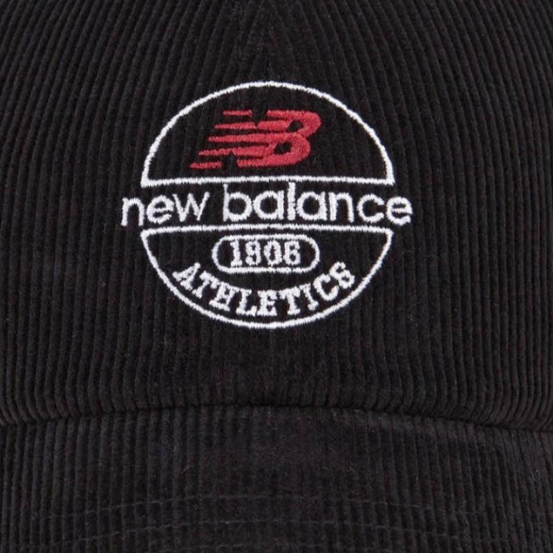 New Balance Кепка Nqj Nbgddfl807 19 Круглый логотип Вельветовая бейсболка