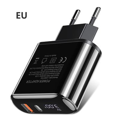 Зарядное устройство USB Type C Quick Charge QC 3.0 PD 18 Вт для быстрой зарядки iPhone 13 12 Xiaomi 12 Samsung настенное зарядное устройство для мобильных телефонов EU Plug