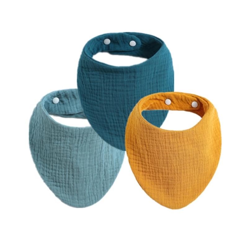 3 ШТ/5 ШТ Муслиновые слюнявчики Детское полотенце для лица Мочалка Слюнявчики для малышей Шарф на шею для малышей Детские вещи Дропшиппинг