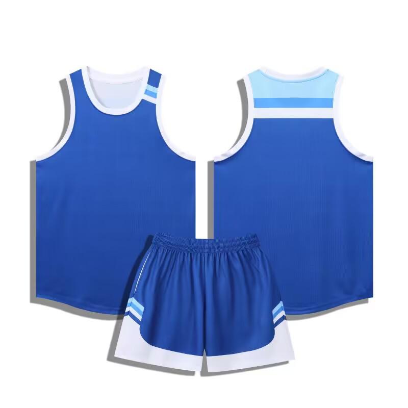 Комплект баскетбольной формы нового стиля: Индивидуальные тренировочные джерси для мужчин и женщин