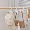 Widen Multipurpose Hangers Connection Hook Space Saving Hat Silk Scarf Shawls Handbag Hanging Rack Wardrobe Organizer