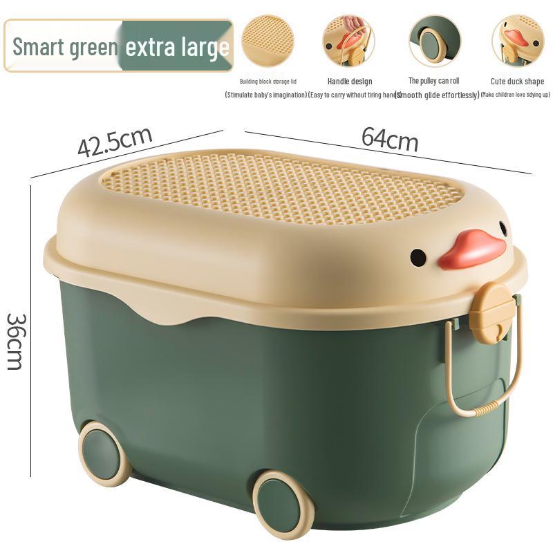 QiMiao Cute Piggy Toy & Clothes Organizer for Kids