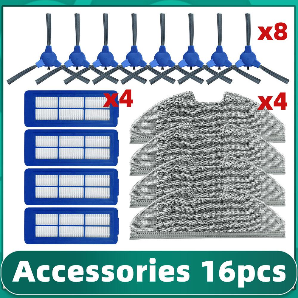 Для Anker Eufy RoboVac G10 G20 G30 Hybrid Edge Verge Комплект Запасных Частей Аксессуары Hepa Фильтр Салфетки для Швабры Основная Боковая Щетка Крышка