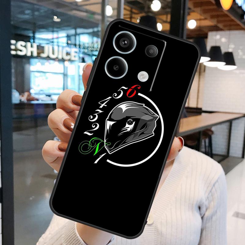 1N23456 Мотоциклетный Чехол Для Xiaomi Redmi Note 14 Pro 10 11 12 13 15 Pro Plus Redmi 15 10C 12C 13C 14C 15C Обложка