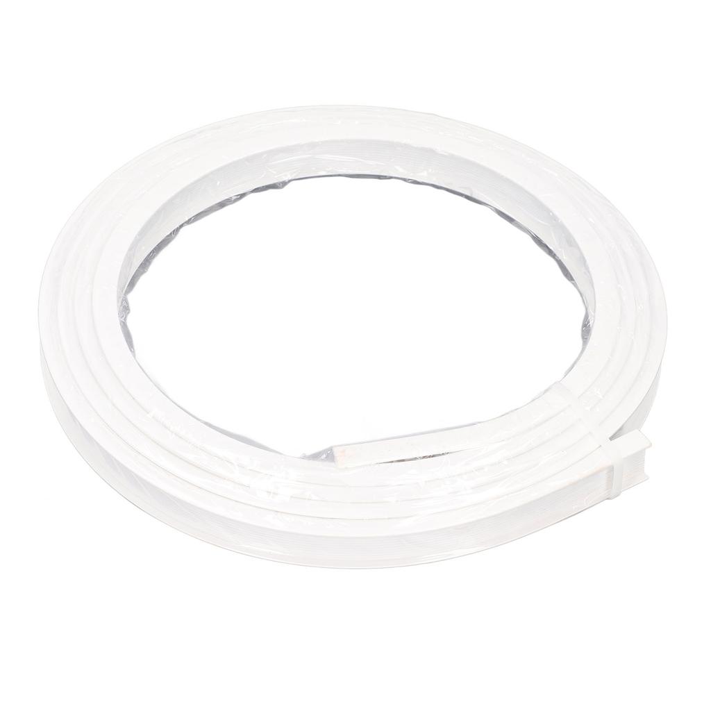 9.84ft Windows Curtain Track Silent Smooth White Curtain Track System for Windows Shower Curtains