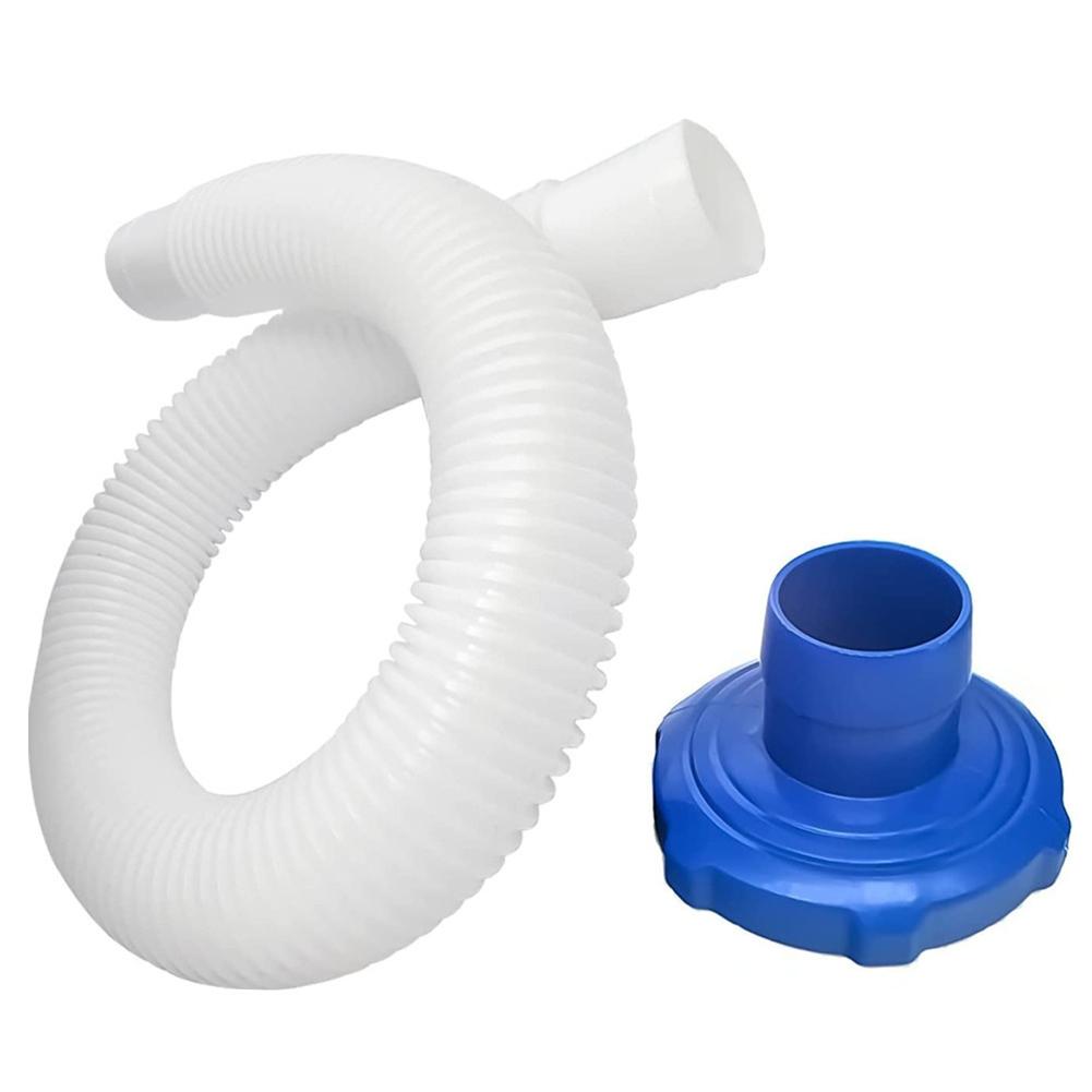 Swimming Pool Connector with Hose Small Strainer Hose Adaptor Skimmer Hose Adapter for Intex Deluxe Maintenance Kit