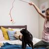 Pet Playing Cute Exercise Funny Cat Tease Toy Christmas Cat Wand Tease Wand Interactive Stick