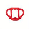 Baby Bottle Handles, Durable Food Grade Silicone Transitional Sippy Cup Handle Grip for Wide-Neck Baby Bottles
