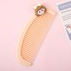 Cute Strawberry Pattern Anti-static Comb PP Fine-toothed Comb Kids Hairdressing Comb  Kids Adult
