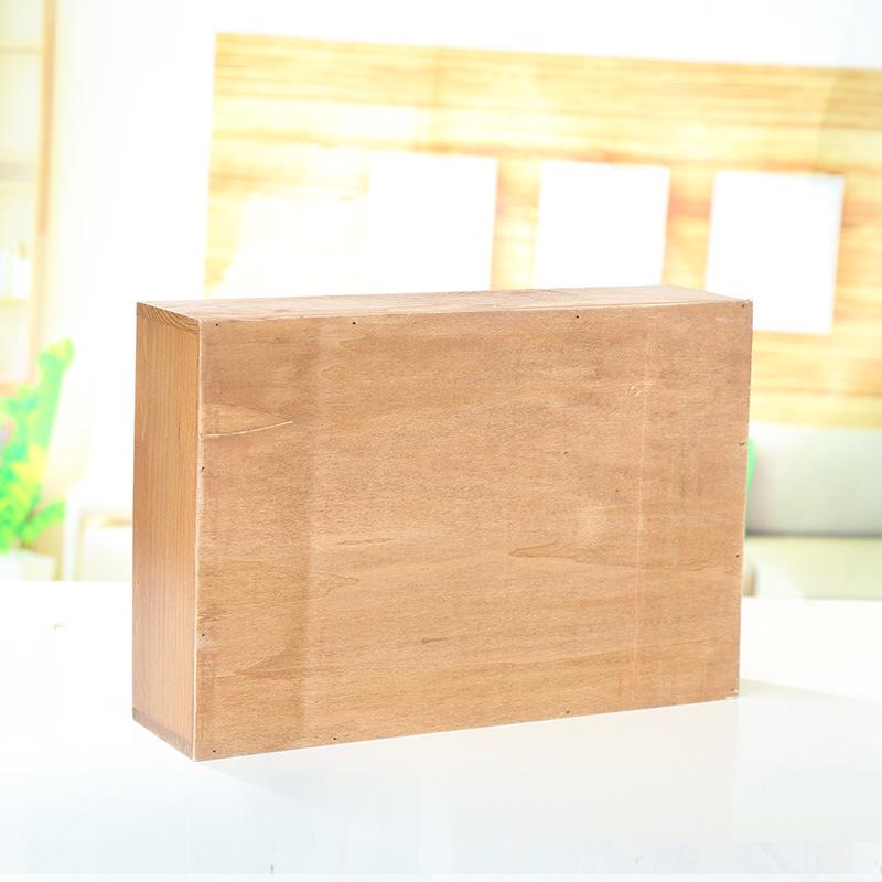 Ящик для хранения Zakka Retro из массива дерева с девятью ящиками