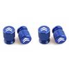 4pcs Aluminium Car Tire Wheel Valve Caps Stem Cover Emblem Styling For Citroen C1 C2 C3 C4 grand picasso C3-XR Auto Accessories amb123