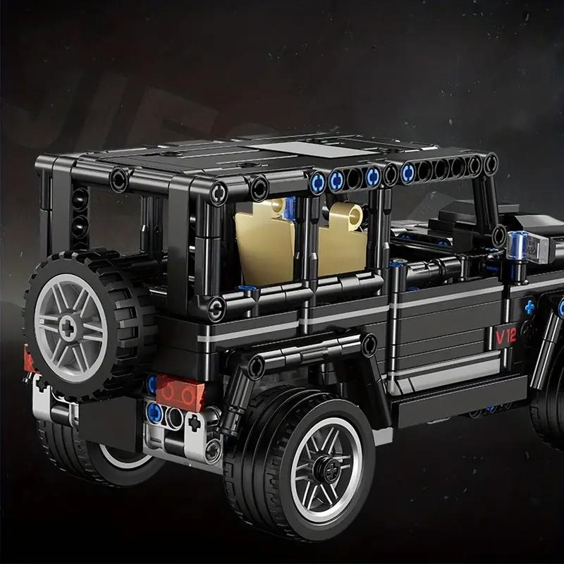 Remote Control Road Vehicle Building Blocks Car Assemble Model Bricks Children Educational Toys Boy Birthday Gifts