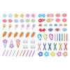 Waterproof Cartoon Gifts Card issuance doll Sticker 3D Scrapbooking Decoration Cute Bubble Stickers