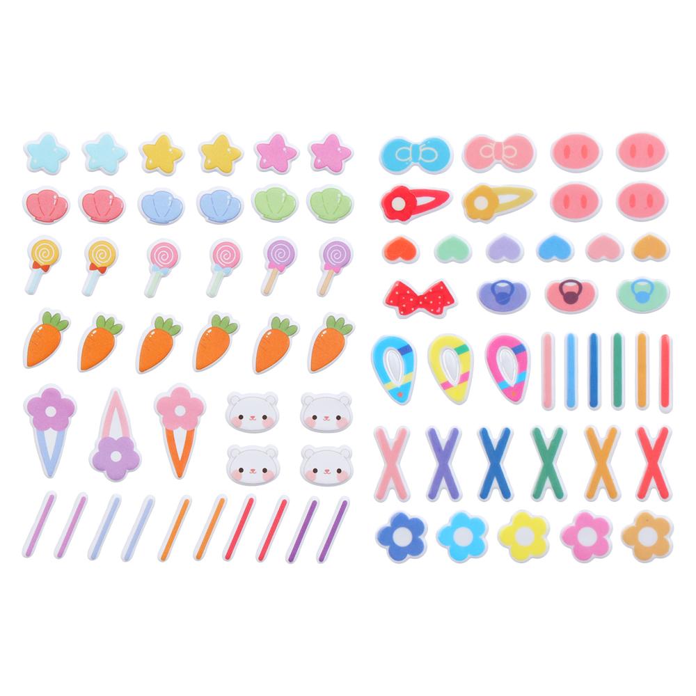 Waterproof Cartoon Gifts Card issuance doll Sticker 3D Scrapbooking Decoration Cute Bubble Stickers