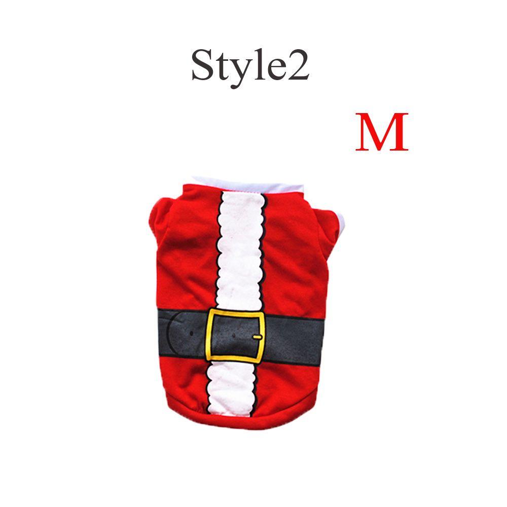 Funny Cosplay Puppy Christmas Vest Pet Party Clothes Dog Sweatshirts Halloween Costume