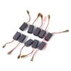 10 шт. Запасные угольные щетки для GWS 580 GWS 850 C GWS 7-115 GWS 8-125 GWS 9-150CS GWS6-100 D11