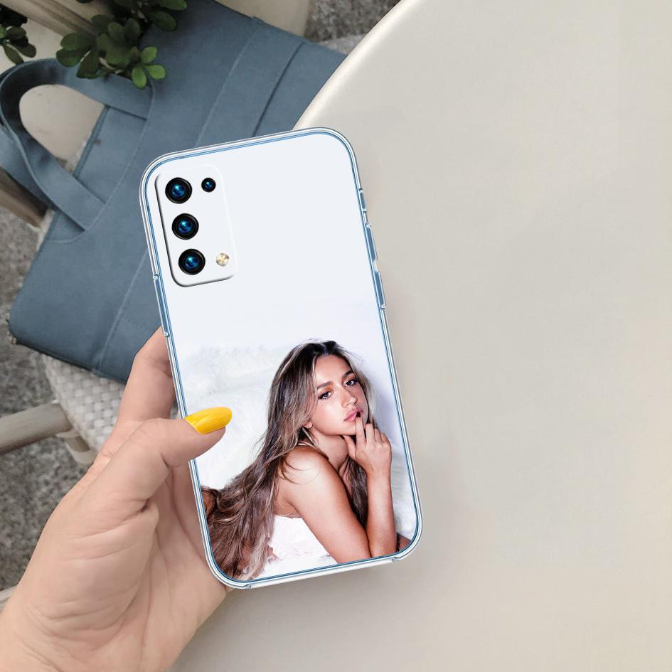 LO89 Чехол из прозрачного софтшелла Tate McRae для Samsung Galaxy A04 A04S A14 A23 A34 A54 M23 M33 M52 M53