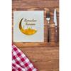 Ramadan Mubarak Gold Gilded Napkin 16l 16x16 Cm Gold Leaf With Ramadan Feast Themed Religious Ornament