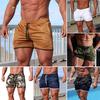 Men Quick-drying Shorts Beach Shorts Gym Shorts Running Sports Shorts Fitness Casual Pants