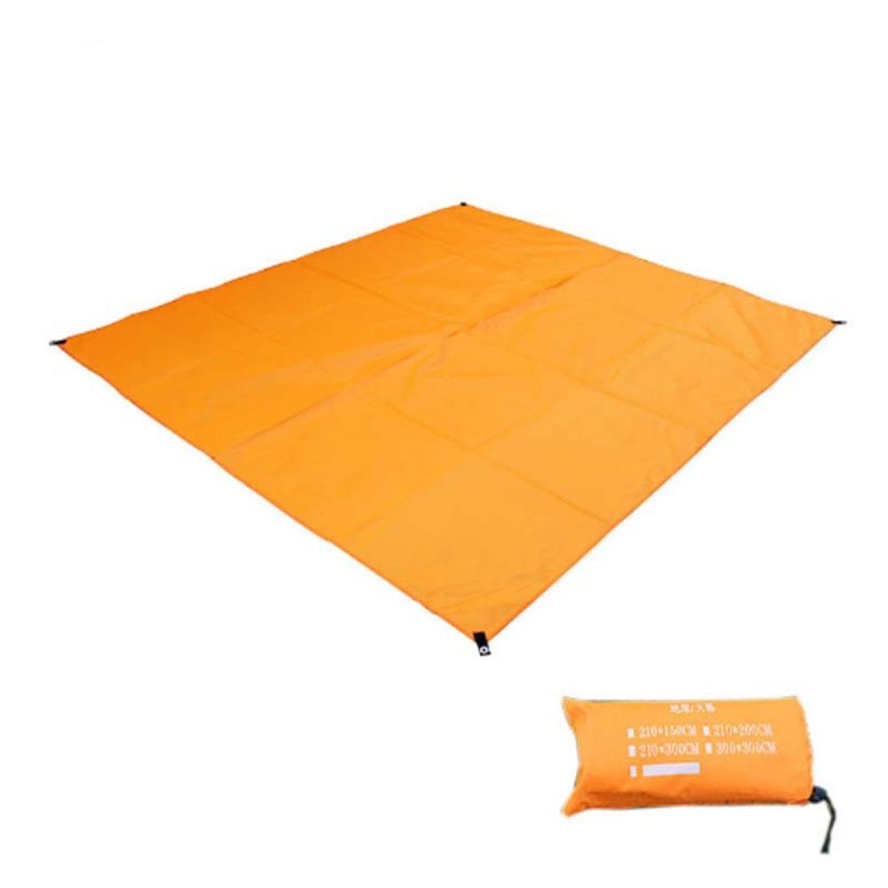 Oxford Cloth Camping Floor Tarp PU Coating Portable Pocket Picnic Mat Grassland