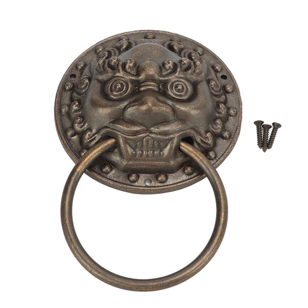 Retro Door Pull Rings Bronze Pull Handle Cabinet handle Antique Door Knocker  Farmhouse Decor