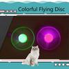 Набор запускателя светящихся летающих дисков для кошек, интерактивная игрушка для кошек с цветными пропеллерами, летающие игрушки для кошек для упражнений и развлечений для игры в помещении и на улице