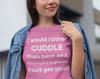 Funny Cuddle Sarcastic T-Shirt: Grammar Pun Gift