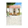 House Corner Theme Backdrop for Summer Weddings,Birthdays,Graduations,Party Decor Banner,Picturesque Scene,Tapestry
