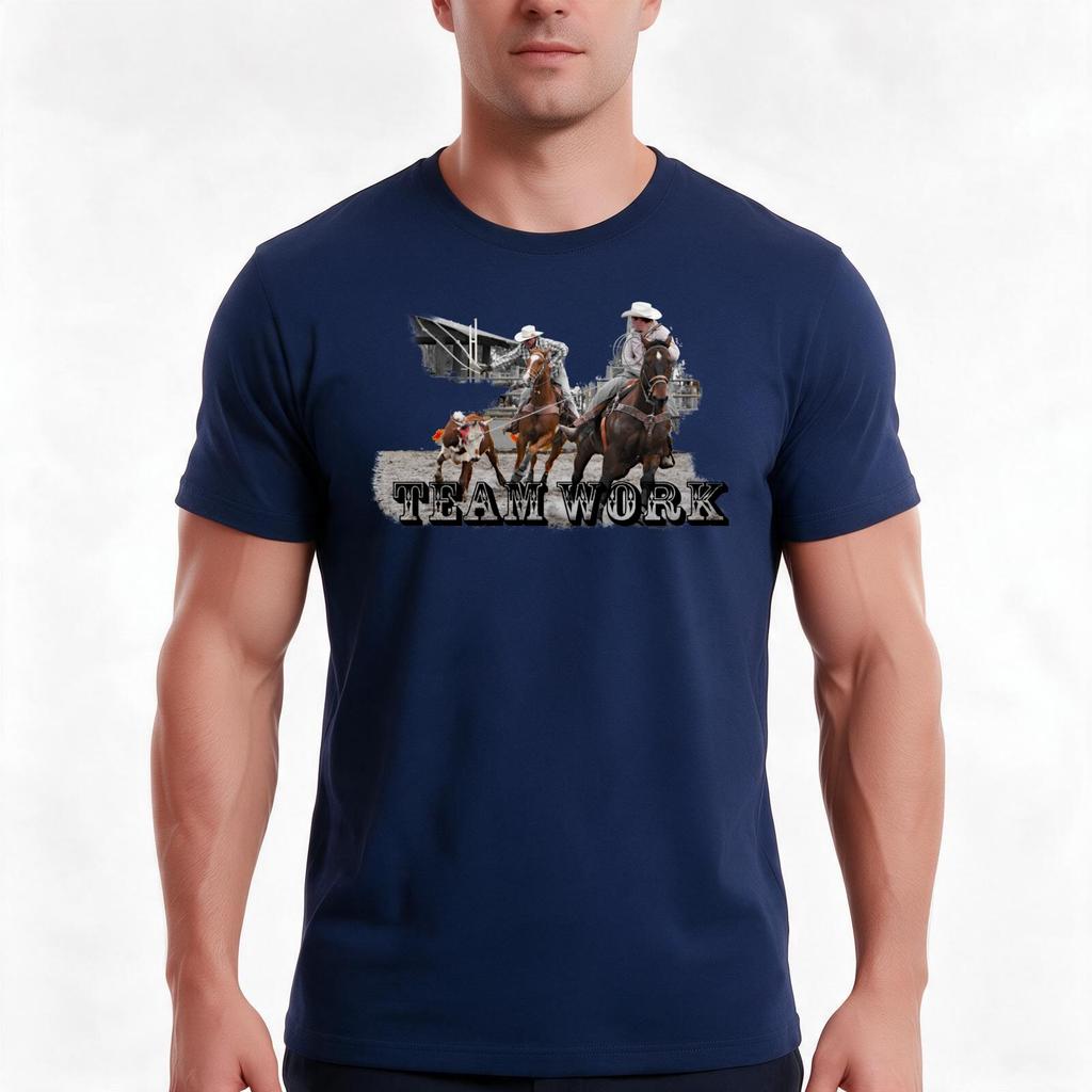 Team Roper Roping Quotes Art And Designs Tshirt Summer Casual Cotton Tee Oversized Streetwear Tops Vintage Graphic Print