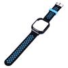 Replacement Watch Band with Case for Honor Watch 4 Silicone PC Multi Holes Adjustable Protective Wristbands Cover Black