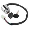 4 Wire Ignition Key Switch for 50cc 70cc 90cc 110cc 125cc 250cc ATV Quad Dirt Bike Scooter Motorcycle