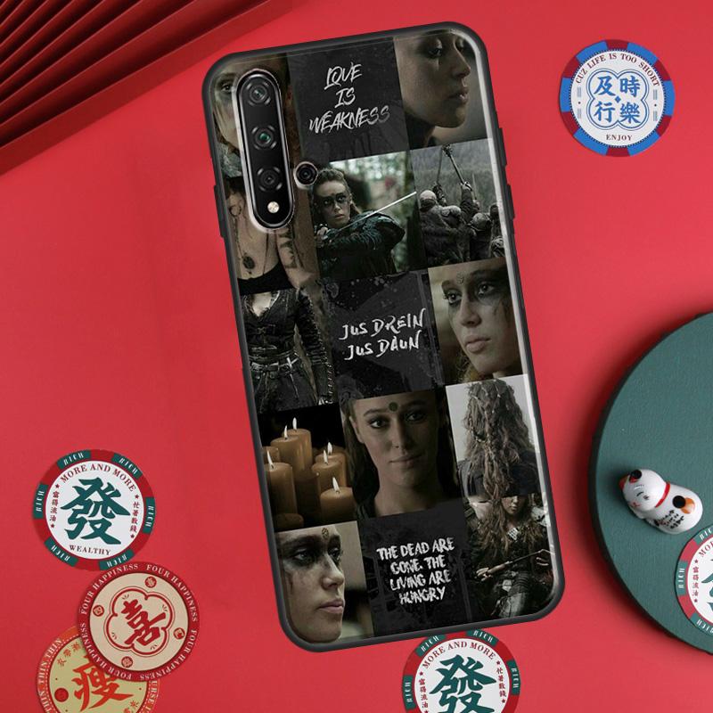 Чехол Heda Lexa Из сериала Сотня Для Huawei P60 Pro P30 P40 Lite Nova Y61 Y91 Y90 Y70 Y60 Y72 12s 12i 11i 7i 8i 9 10 SE