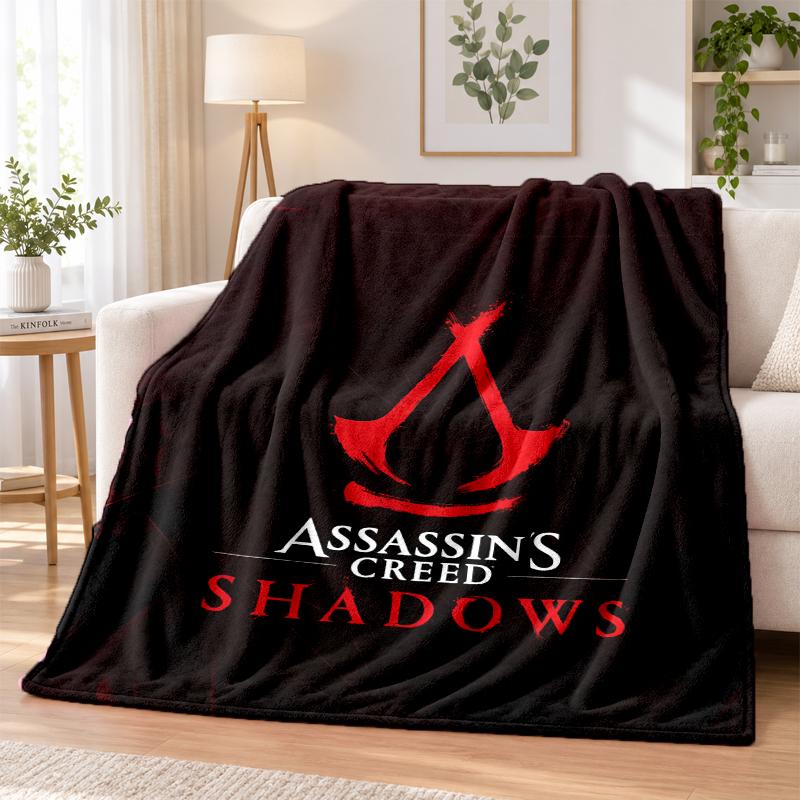 Assassins Creed Flannel Throw Blanket Soft Warm Cozy For Sofa Bed Indoor Home Bedroom Use