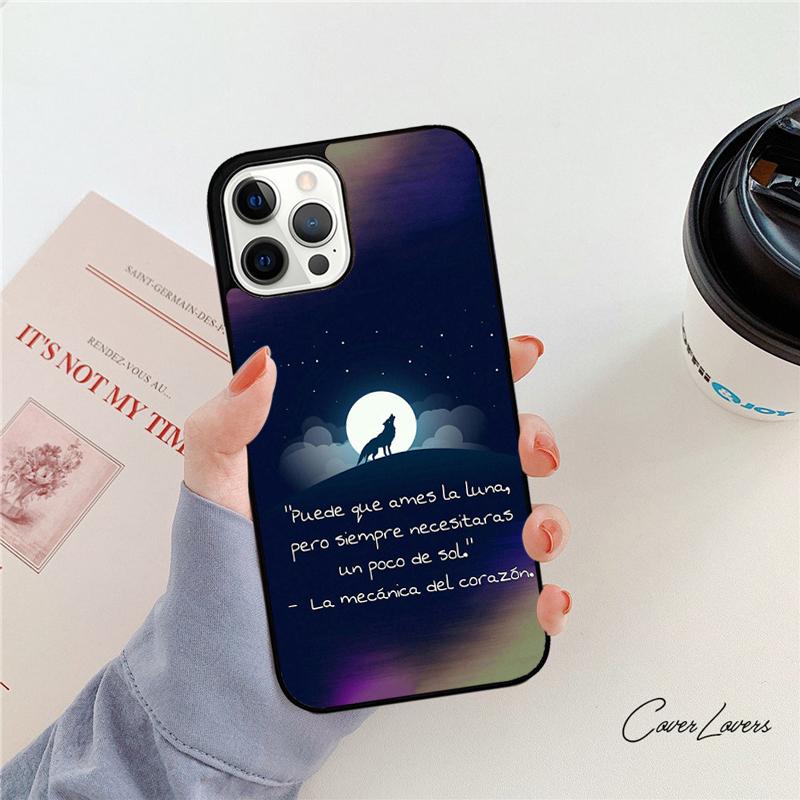 Чехол для телефона с испанскими цитатами Для Apple iPhone 17 Air 11 Pro Max Plus Coque Для iPhone 17 Air 14 15 16 13 12 Max Cover